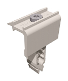 Rapid16 Endklemme 40-50, Alu blank