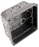 DIETZEL AK/U 100x100 UP-Abzweigkasten ohne Deckel 020925