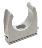 Dietzel CL 25 HELLGRAU Klemmschelle (100 Stck)