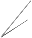 Flachdachsttze Light 3,2m Trgerset