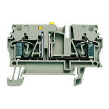 Pr�ftrenn-Reihenklemme ZTR, Zugfeder, 2.5mm�, 500V, 20A, dun