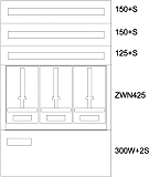 Eaton BP-O-WN-800/12-3Z Zaehlerverteiler AP,VZ,3ZP,3NR,WIEN,B800xH1260x262,5mm
