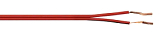 Lautsprecherleitung 2x4 ROT/SCHWARZ KABEL-LEITUNGEN LIYZ 2X4 100m
