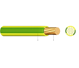 YM 50mm� GRUEN/GELB ADERLEITUNG 100m