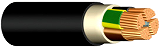 E-YY-JZ 7X1,5RE Erdkabel Schwarz Eca 50m