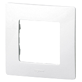 Legrand 665001 Niloe Rahmen 1-fach Farbe: Ultrawei�