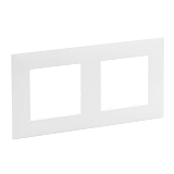 Legrand Niloe 864172 Step 2-fach Rahmen Farbe: Ultrawei�