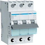 Hager MCS316 LS-Schalter 16A/3pol/C 6kA, QC