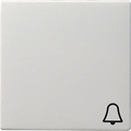 GIRA 328627 Wippe, mit Symbol "Klingel" - reinwei� matt