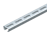 Profilschiene gelocht, Schlitzweite 16,5mm 2000x35x18 Stahl bandverzinkt OBO AML3518P2000FS
