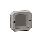 Legrand 069587L Plexo New Einsatz Mosaic Adapter mit flexibler Membran fr Mosaic Einstze Grau