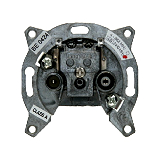 Berker 4502 Antennen-Steckdose 2Loch Einzeldose