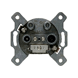 Berker 4594 Antennen-Steckdose 4Loch Einzeldose