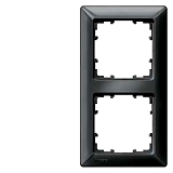 Siemens 5TG2552-6 DELTA line Rahmen, 2-fach, carbonmetallic