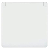 Siemens Delta I-System Abdeckplatte+Deckel elektrowei� 5UH1205