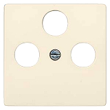 Siemens Delta I-System Abdeckplatte TV/RF/SAT elektrowei 5TG252