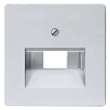 Siemens 5TG1257 Delta I-System UAE-Abdeckplatte aluminiummetalic