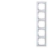 Siemens 5TG2555-3 Delta Line Rahmen 5-fach aluminiummetalic