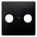 Siemens 5TG1223 Delta I-System Antennenabdeckplatte carbonmetall