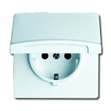 Busch-J�ger 20EUGK-32 Allwetter 44-SCHUKO-STD-Eins.m.Klappd.ws