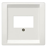 DELTA STYLE 5TG1342 ABDECKPLATTE 68X68MM FUER TELEKOMMUNIKATION