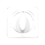 LEGRAND 776257 ABDECKUNG DREHSCHALTER CREO ULTRAWEISS