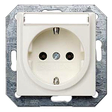 Siemens 5UB1515 Delta I-Sys.Steckdose+Schild titanweiss