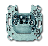 Busch & Jaeger 0230-101 Antennensteckdosen-Einsatz 2 Anschl�sse