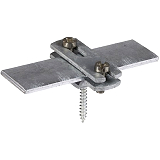 FLACHBANDHALTER F.FL 30MM NIRO