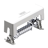 Potentialausgleichsschiene 217mm Messing grau OBO BETTERMANN 1801 VDE