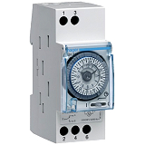 HAGER EH211 Tagesschaltuhr 1W/16A,2PLE,analog,Gangreserve