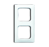 Busch & Jaeger 2512-214K-102 Reflex SI Linear 2fach Rahmen