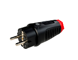 Taurus2 Vollgummi-Stecker nat IP54 PC ELECTRIC 0512-SR