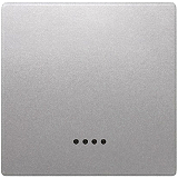 Siemens Delta Style Wippe mit Fenster platinmetallic 5TG7140-1