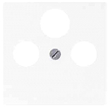 Jung A561PLSATWW Abdeckung f�r Sat-TV-Steckdose