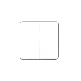 Jung CD595WW Wippe fr Serienschalter