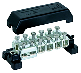 Potentialausgleichschiene K 12m. Abdeckhaube UV-bestaendig