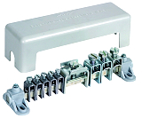 Potentialausgleichschiene m. Abdeckung