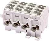 E-TERM 80140000 ZK 25/4 4x4 anreihbar 080140-0-4 gr-gr-gr-gr