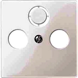 MERTEN 296719 ZENTRALPLATTE FR ANTENNENSTECKDOSEN 2- 3LOCH POLA