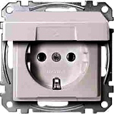 MERTEN MEG2311-0419 SCHUKO-STECKDOSE MIT KLAPPDECKEL POLARWEISS,