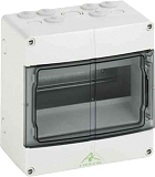 Kleinverteiler FR-AP,AK 09,1x9TE,IP65,B200xH200xT122mm