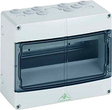 Kleinverteiler FR-AP,AK 12,1x12TE,IP65,B250xH200xT122mm