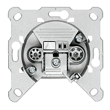 BK-Einzeldose,2fach,Anschlussd�mpfung:1dB TRIAX FS01