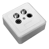 Antennendose 4-Loch TRIAX GAD274