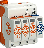 SurgeController V20 dreipoligmit NPE+FS 280V