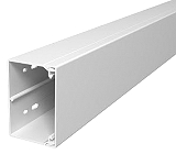 Wand- und Deckenkanal mit Bodenlochung 60x90x2000 Polyvinylchlorid reinwei� 9010