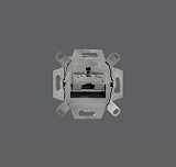 RUTENBECK 138104030 Anschlussdose 1-f. Cat 6 / Klasse Ea ohne Zentralplatte