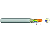 YM-J 5X10RM Mantelleitung Grau Schnittlnge 100m