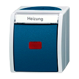 FR/AP Heizungsnotsch. 2pol. ocean grau/blaugr�n